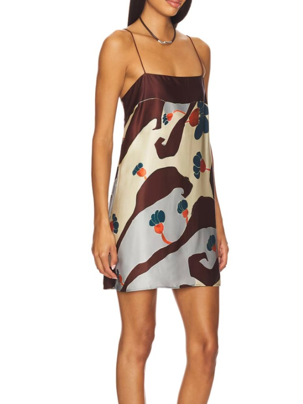 FAITHFULL THE BRAND Phylis Mini Dress in Mandraki Floral Sz XS